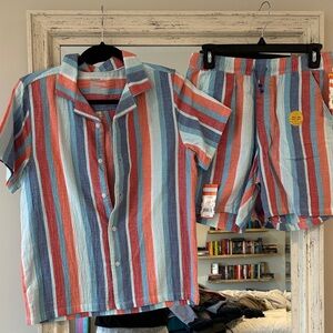 Cat & Jack Multicolor Striped Apparel